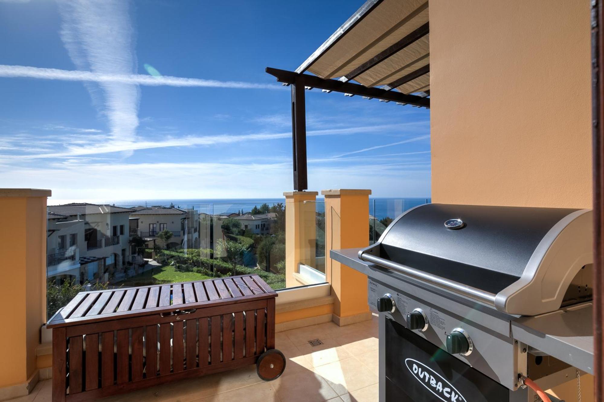 2 Bedroom Apartment Thalassa With Sea And Sunset Views, Aphrodite Hills Resort Kouklia Exteriör bild