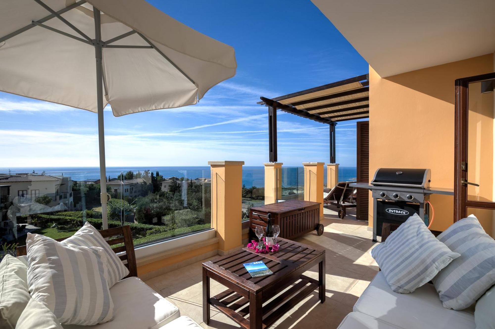 2 Bedroom Apartment Thalassa With Sea And Sunset Views, Aphrodite Hills Resort Kouklia Exteriör bild