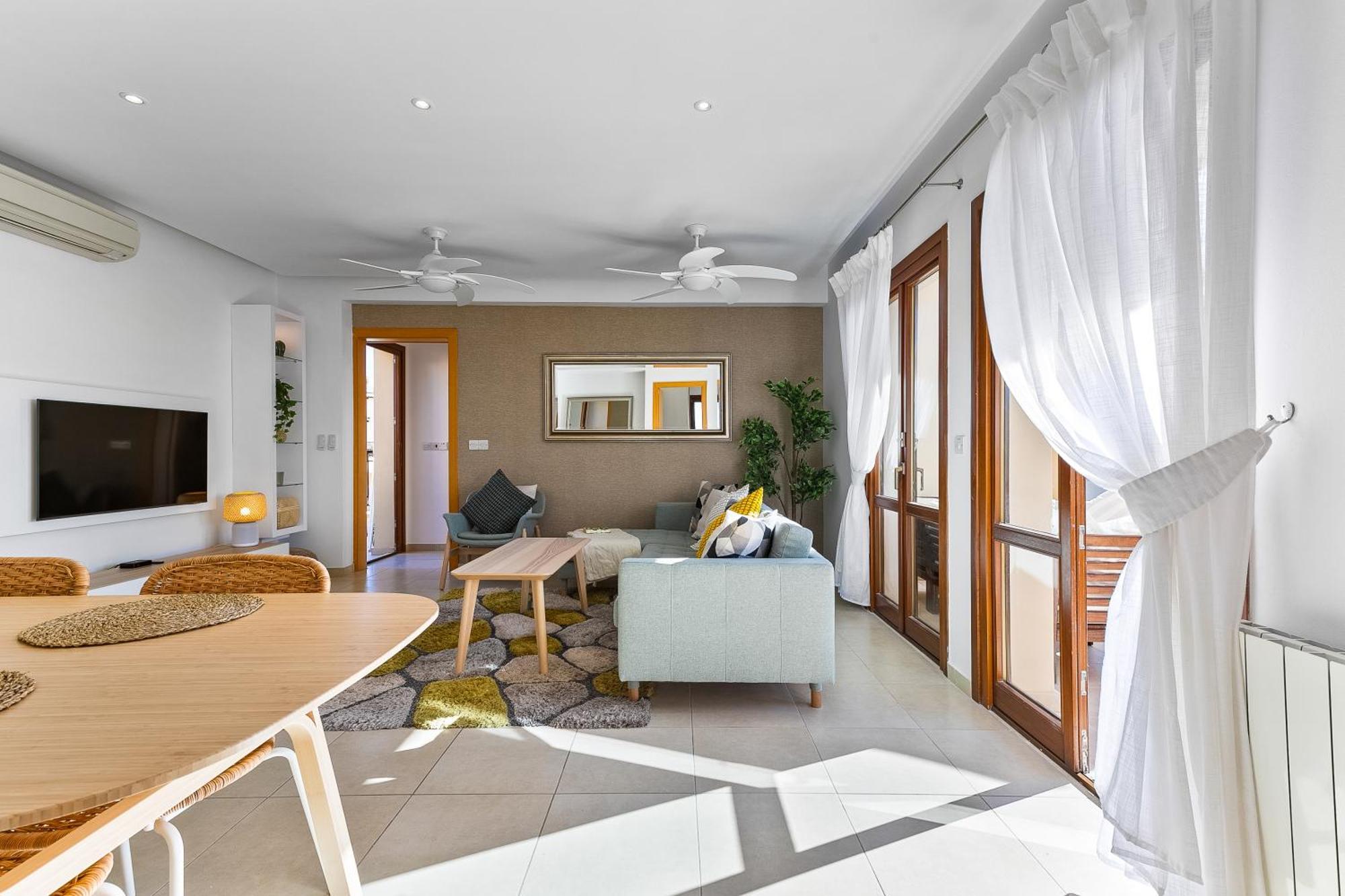 2 Bedroom Apartment Thalassa With Sea And Sunset Views, Aphrodite Hills Resort Kouklia Exteriör bild